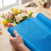 Artikel Bloemisten crêpepapier voor bloemisterij blauw 50×250cm 5 stuks