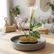 Artikel Egel Kenzan Sun Moon Ikebana 110×65mm