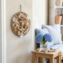 Artikel Maritieme wanddecoratie DIY doos decoratieve ringankerschelpen Ø38cm