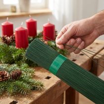 Artikel Insteekdraad groen geverfd 0,7 mm 300 mm 2,5 kg