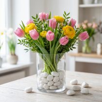 Artikel Kiezels in het net Wit 2,5 cm - 4 cm 1 kg