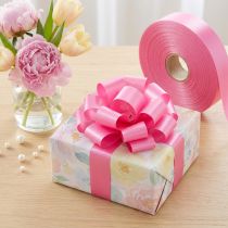 Artikel Decoratief lint krullint roze 30mm 100m