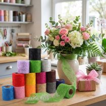 Artikel Fleece 8 cm breed, 25 m lang, diverse kleuren