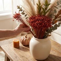 Artikel Boeket gedroogde bloemen, een charmante toevoeging aan vazen of bloemstukken, 44 cm