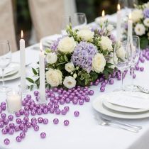 Artikel Decoratieve kralen Ø8mm Violet 250 stuks
