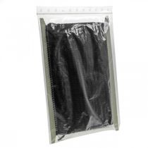 Artikel Zwart gefranjerd lint 4 cm, cordonafwerking, decoratieve gefranjerde lurex 25 m