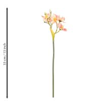 Artikel Decoratieve bloeiende takken van de Peruaanse lelie voor tijdloze bloemstukken, 33 cm, 6 stuks