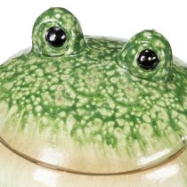 Artikel Decoratief kikkerfiguurtje voor een speelse huis- en tuindecoratie, groen, 11 cm, 2 stuks