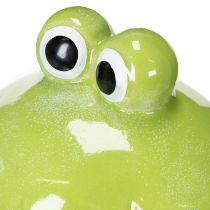 Artikel Decoratief kikkerfiguurtje, schattig keramisch beeldje voor de woonkamertafel, 18 cm