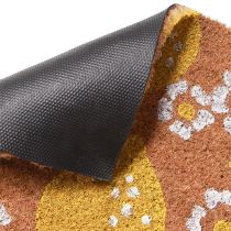 Artikel Deurmat citroenen en bloemen deurmat kokosmat 40×60cm