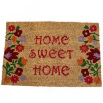 Deurmat Home Sweet Home deurmat kokosnoot deurmat 60x40cm