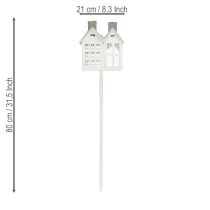 Artikel Verlicht huisje, gezellige decoratie voor een feestelijke sfeer in de woonkamer, 80 cm