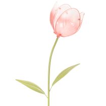 Artikel Tuinpaal met decoratieve tulp voor bloemperken en borders, 94 cm