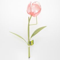 Artikel Tuinpaal met decoratieve tulp voor bloemperken en borders, 94 cm