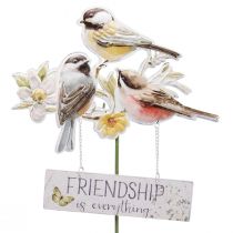 Tuinstekers metalen vogels, bloemenstekers voor in de tuin 84cm