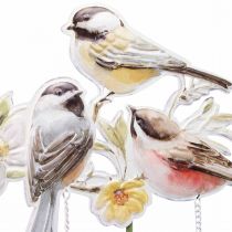 Tuinstekers metalen vogels, bloemenstekers voor in de tuin 84cm