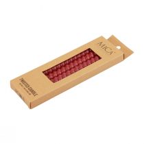 Artikel Gedraaide kaarsen spiraalkaarsen roze Ø1,4cm H18cm 4st