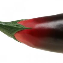 Groente decoratie aubergine voer dummy L20cm