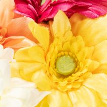 Artikel Kunstboeket gerbera's voor een frisse en onderhoudsvriendelijke decoratie, 47 cm, 32 stuks.