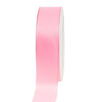 Cadeau- en decoratielint 25mm x 50m lichtroze