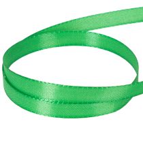 Artikel Cadeau- en decoratielint, groen taftlint, 10 mm breed, 50 m lang