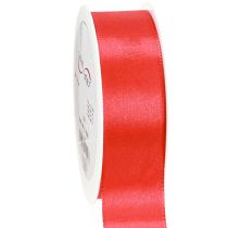 Cadeaulint en decoratief lint polyester lint rood 40mm 50m