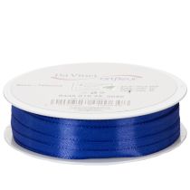 Artikel Cadeau- en decoratielint, taftlint, 10 mm x 50 m, donkerblauw