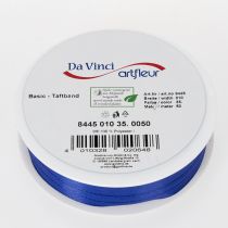Artikel Cadeau- en decoratielint, taftlint, 10 mm x 50 m, donkerblauw