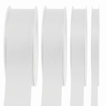 Artikel Cadeaulint decoratief lint wit 50m diverse maten