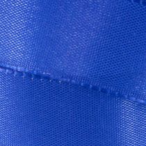 Artikel Cadeaulint, decoratief lint, taftlint, donkerblauw, 25 mm × 50 m