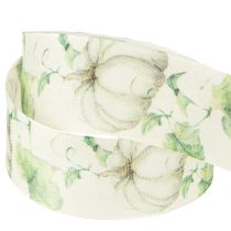 Artikel Cadeaulint pompoenlint herfstgroen 40mm 15m