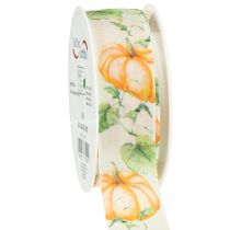 Artikel Cadeaulint pompoenlint herfstoranje 40mm 15m