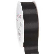 Artikel Cadeaulint zwart rouwlint decoratief lint 40mm 50m