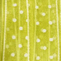 Artikel Lint met stippenpatroon voor decoratieve cadeauverpakking, 1,5 cm breed, 20 m lang