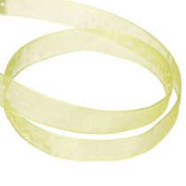 Artikel Lint met stippenpatroon voor decoratieve cadeauverpakking, 1,5 cm breed, 20 m lang