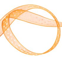 Artikel Cadeaulint met stippen voor een elegante cadeauverpakking, 1,5 cm breed, 20 m lang