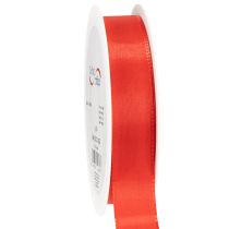 Artikel Cadeaulint en decoratief lint, taftlint, rood, 25 mm, 50 m