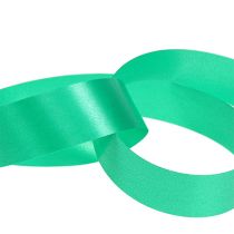 Geschenklint groen lint 25mm 100m