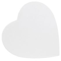 Artikel Geschenkdoos hart wit papieren hartdoos 18×18cm H10cm 2st
