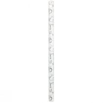 Artikel Cadeaupapier dieren wit grijs goud herfst winter 200cm