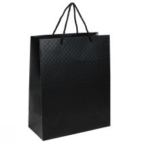 Artikel Cadeauzakje cadeauzakje zwart 26×12×32cm 1 stuk