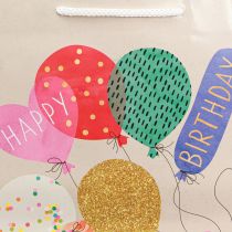 Artikel Cadeautas &quot;Happy Birthday&quot; verjaardagstas papier 26×14×36cm 2 stuks