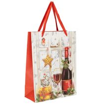 Artikel Kerstpakketzakje 8cm x 18cm H24cm set van 2