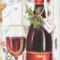 Artikel Kerstpakketzakje 8cm x 18cm H24cm set van 2