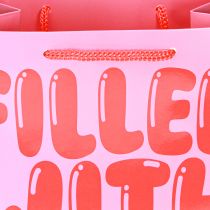 Artikel Cadeautas met handvatten &quot;Filled with Love&quot; H36/23cm set van 2