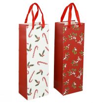 Cadeauzakjes Kerstfleszakje Cadeauzakje 12×36×10cm 2st