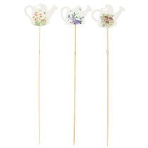 Artikel Decoratieve stokken in de vorm van gieters voor bloemenboeketten en balkondecoratie, 34 cm, 12 stuks