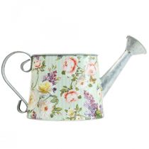 Decoratieve gieter landhuis metaal voor planten H16cm