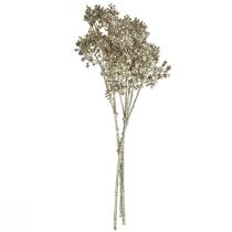 Artikel Gipskruid Gypsophila Kunstplanten Metallic L38cm 3st