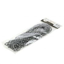 Artikel Kerstdecoratie parelslinger grijs 275cm